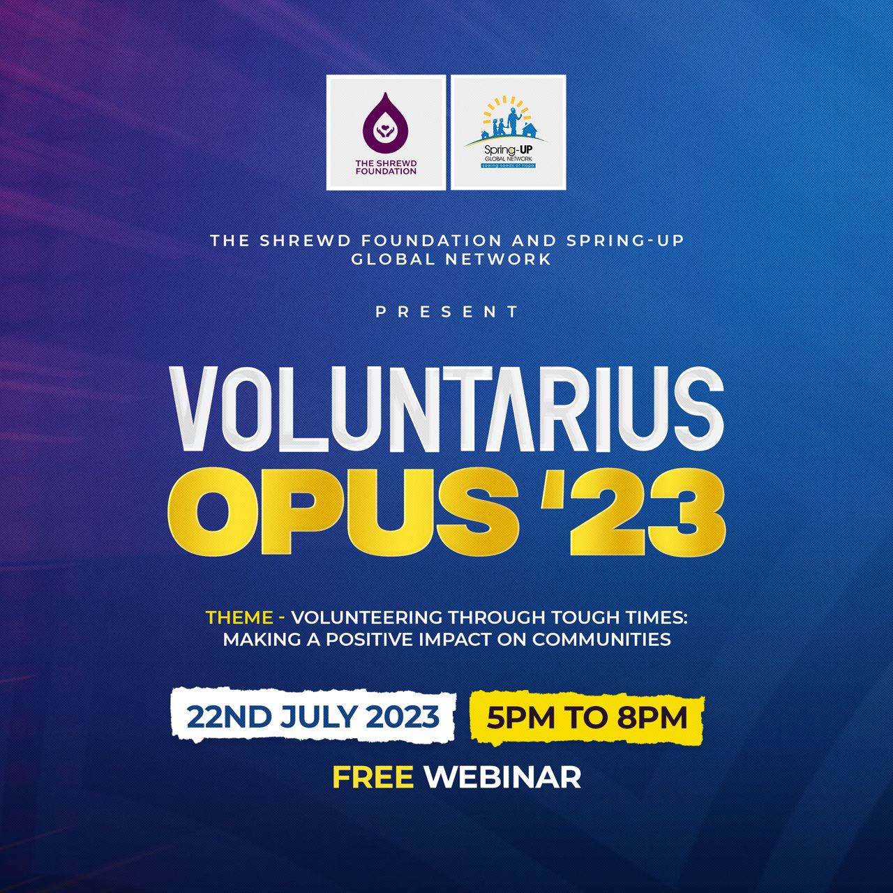 What you need to know about Voluntarius Opus’23